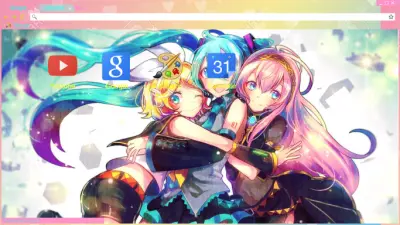Rin, Miku, and Luka (Vocaloids)