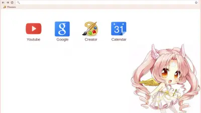 Kawaii Pink Chibi Girl