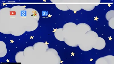 clouds and stars